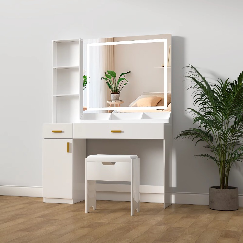 Furniture Quality Control - Meja Rias Kayu Modern Berkualitas Tinggi