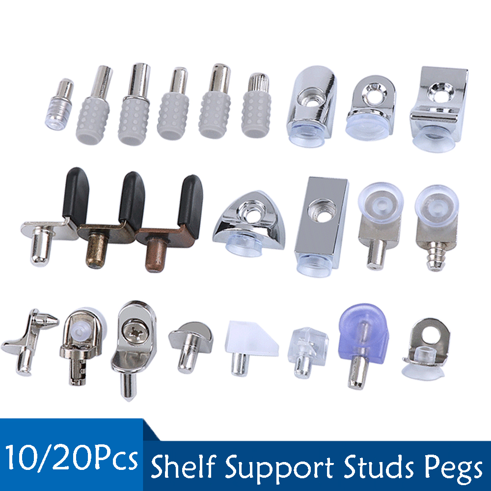 Shelf Peg Support - 10/20 Buah Penyangga Rak, Pasak, Pin,