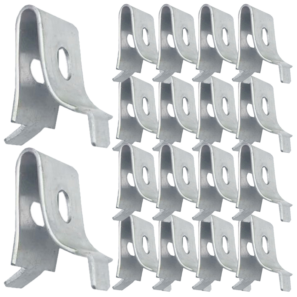 Shelf Peg Support - 20 Buah Klip Braket Rak Baja