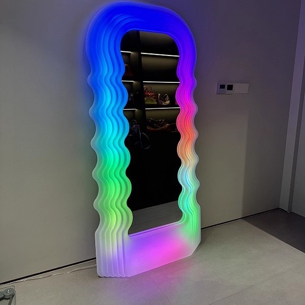 Furniture Hardware Store - Cermin Badan Utuh Ins Wave Modern