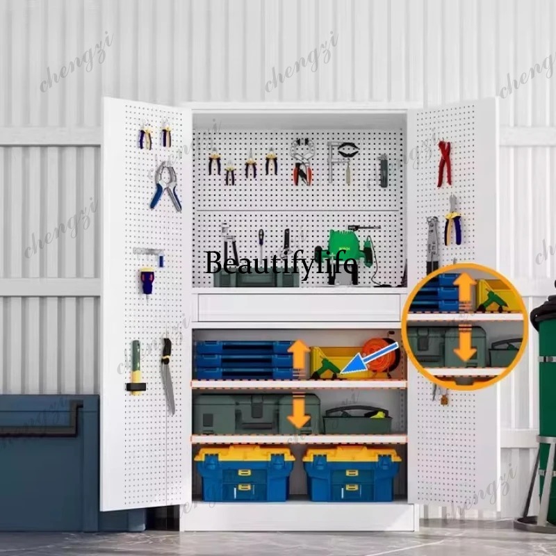 Furniture Hardware Store - Lemari Penyimpanan Perkakas Logam Tebal untuk