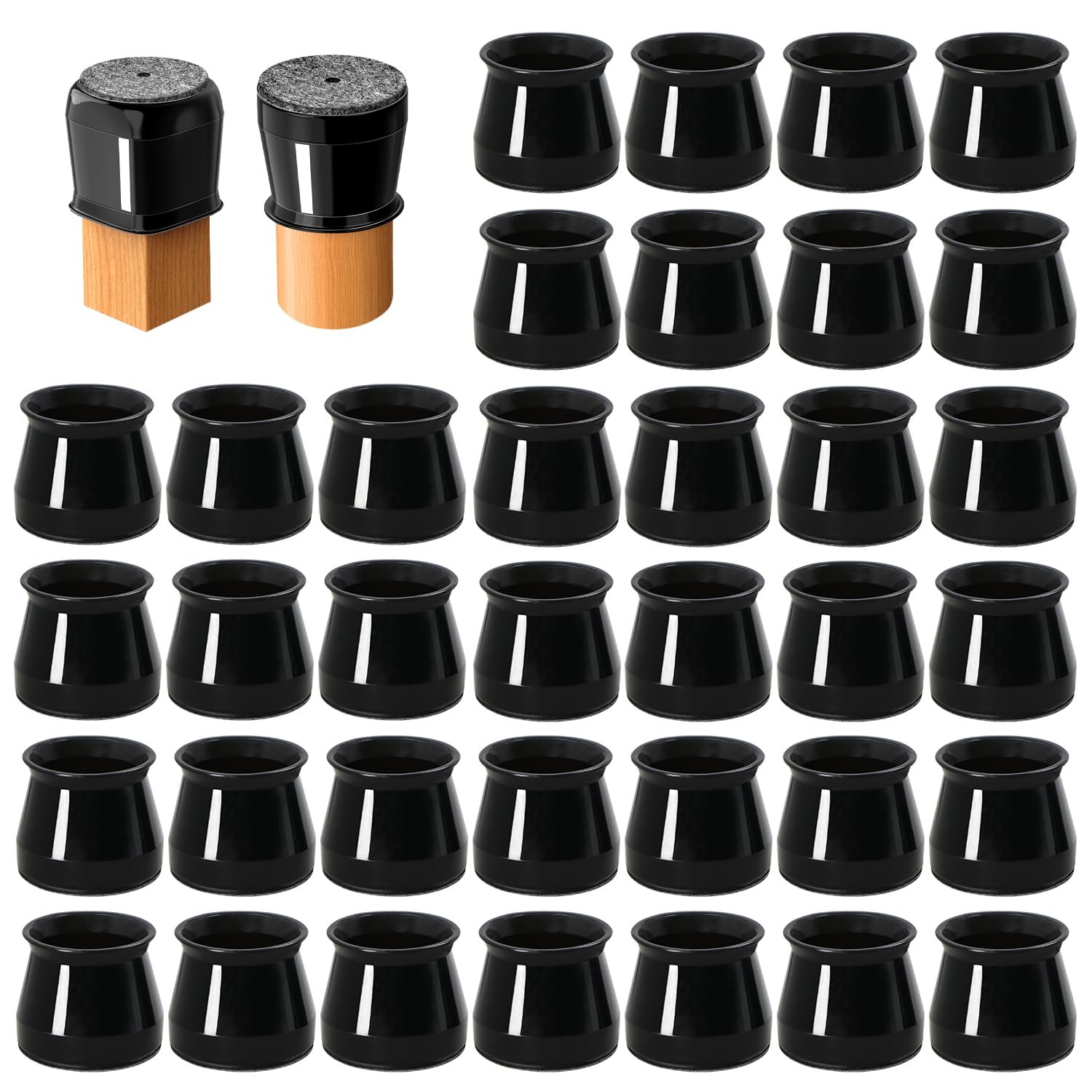 16 Buah Pelindung Kaki Kursi u - Furniture Foot Pad ulasan dan harga