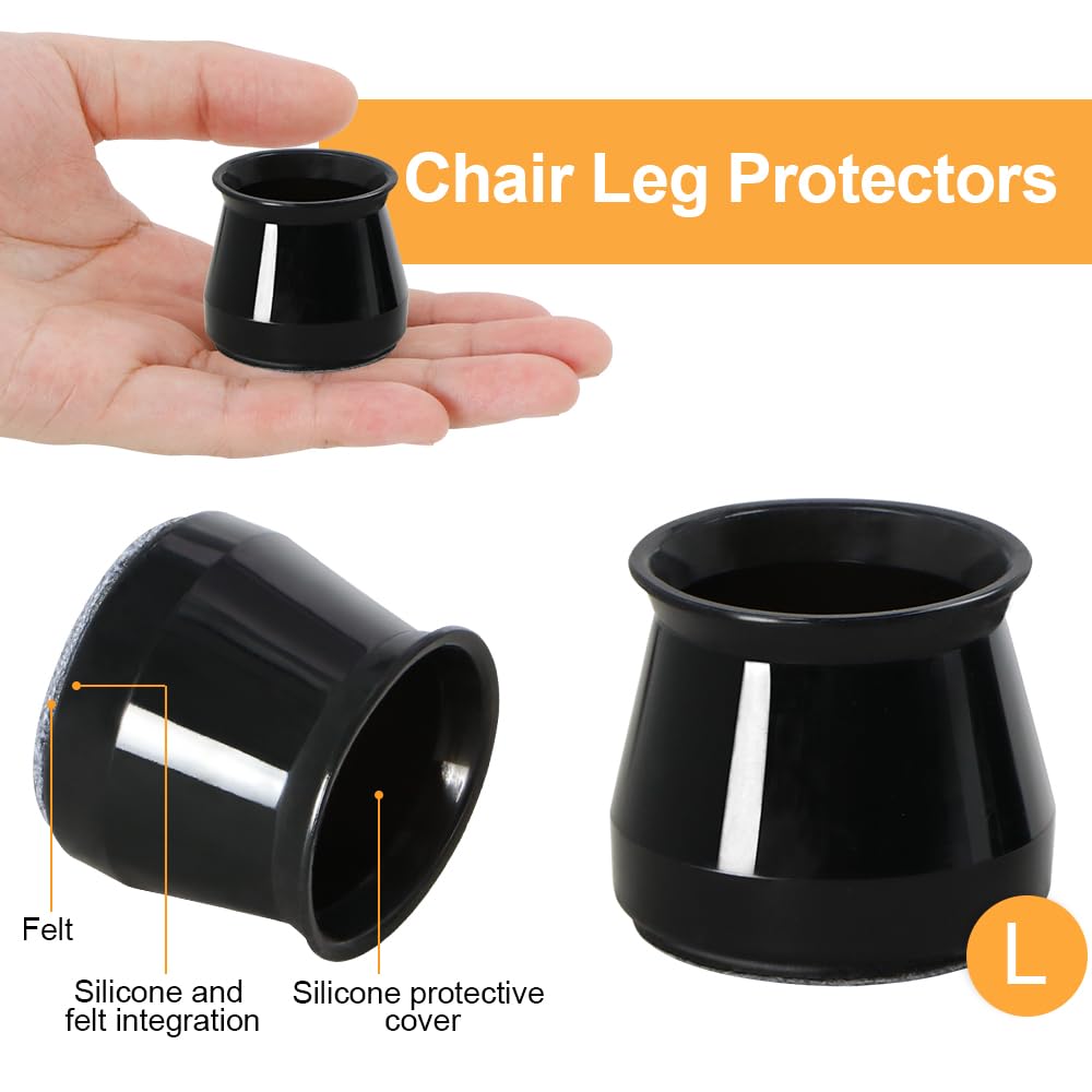 16 Buah Pelindung Kaki Kursi u - Furniture Foot Pad ulasan dan harga
