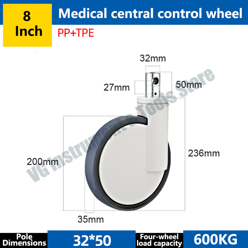 1 Buah Roda Universal Medis TP - Furniture Quality Control ulasan dan harga