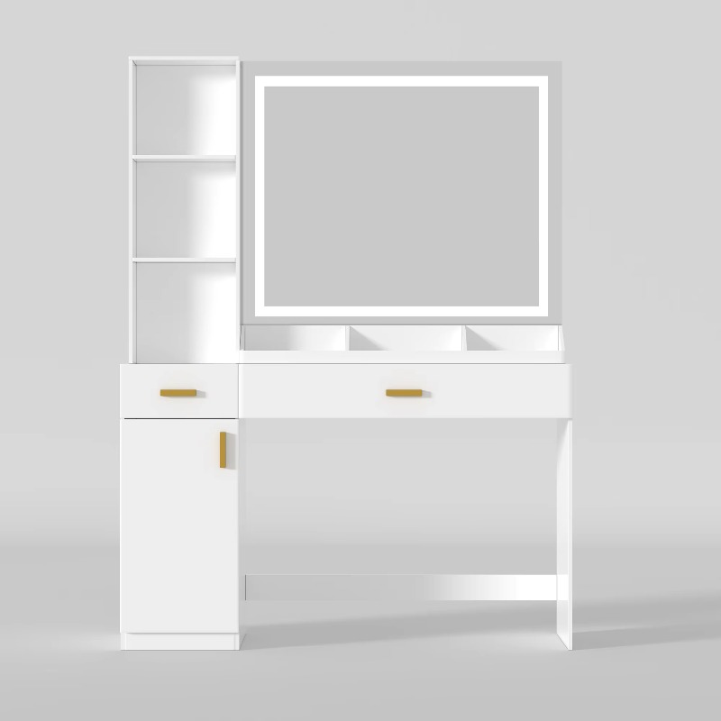 Meja Rias Kayu Modern Berkuali - Furniture Quality Control ulasan dan harga