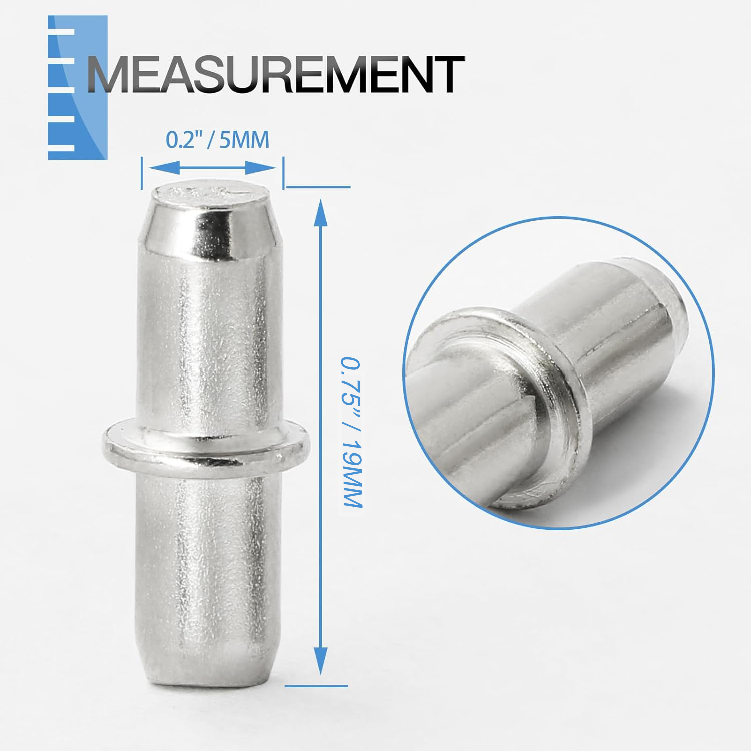 20/60pcs Penyangga Rak Braket  - Shelf Peg Support ulasan dan harga