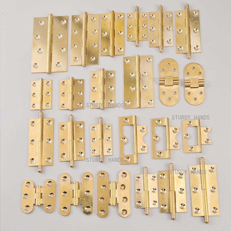 10 Buah Engsel Kuningan, Engse - Furniture Hardware Brass ulasan dan harga