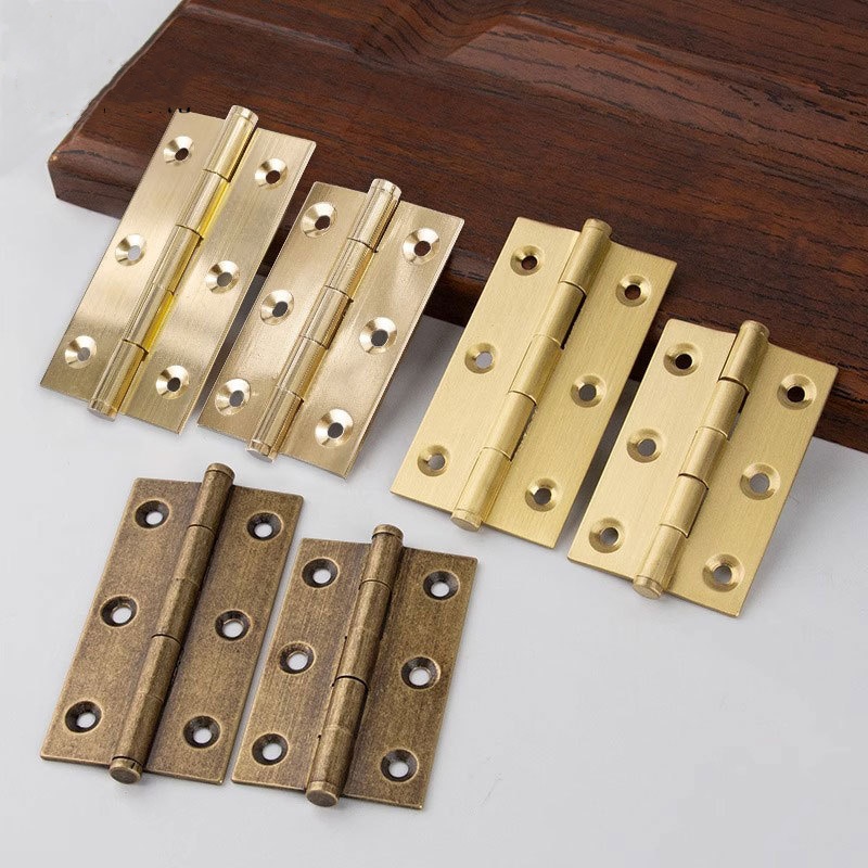 4 buah engsel pintu kuningan a - Furniture Hardware Brass ulasan dan harga