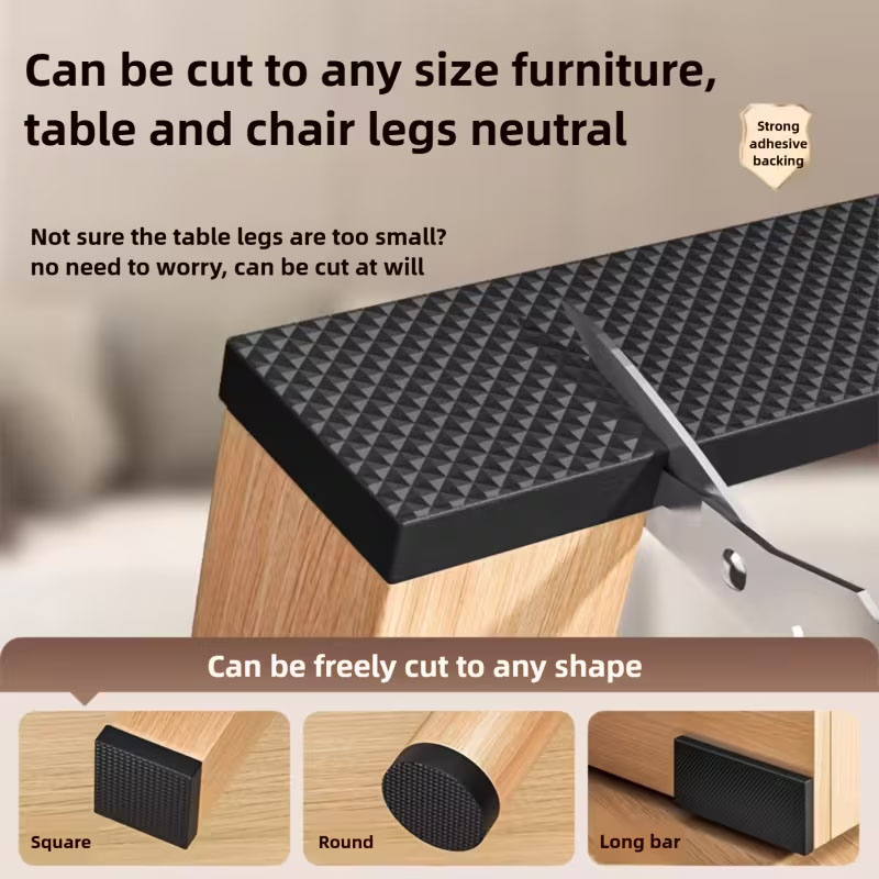 Bantalan Furnitur Anti Selip D - Furniture Foot Pad ulasan dan harga