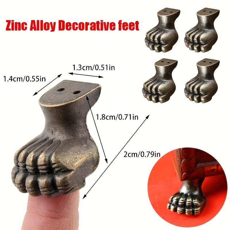 8pcs Kaki Antik Kuningan untuk - Furniture Hardware Brass ulasan dan harga
