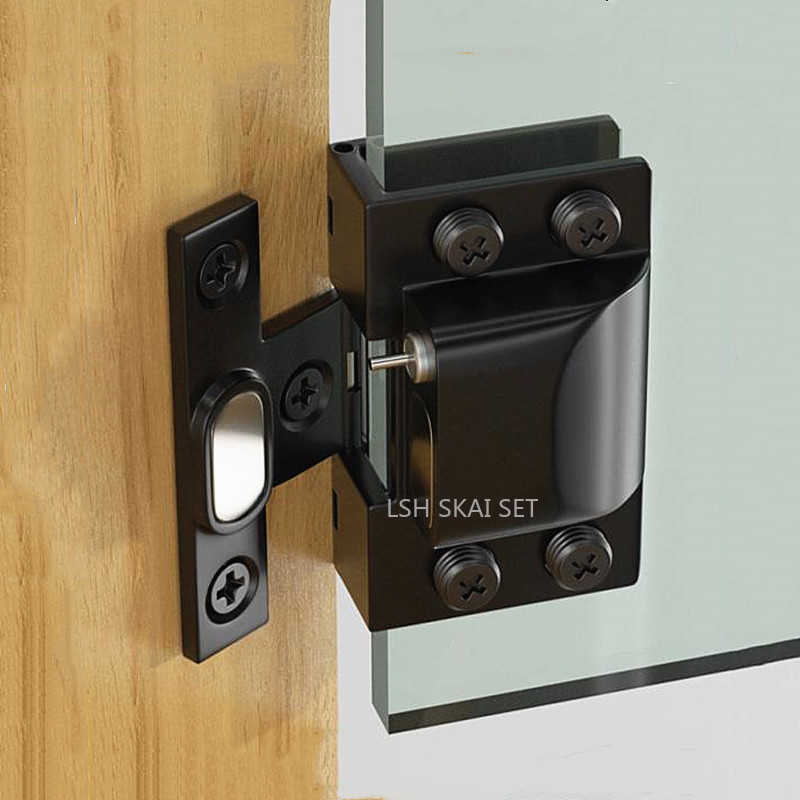 Engsel Kaca Hidrolik Peredam S - Furniture Hardware Store ulasan dan harga