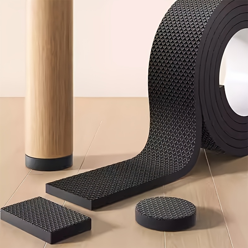 Alas Kaki Kursi Hitam 1 Rol -  - Furniture Foot Pad ulasan dan harga