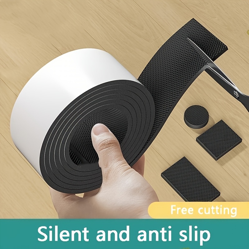 Alas Kaki Kursi Hitam 1 Rol -  - Furniture Foot Pad ulasan dan harga
