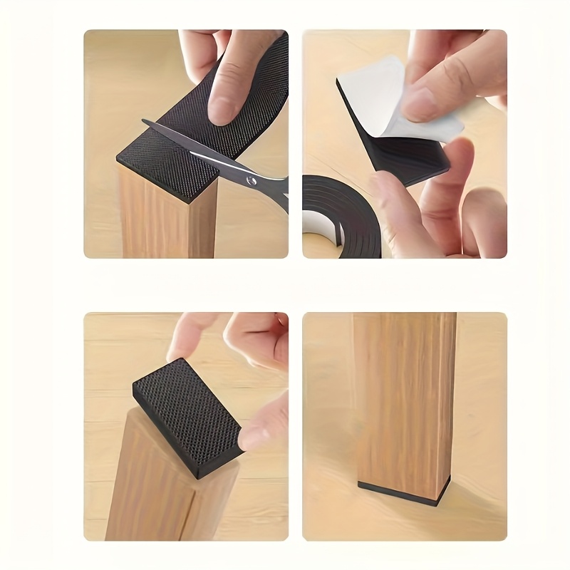 Alas Kaki Kursi Hitam 1 Rol -  - Furniture Foot Pad ulasan dan harga
