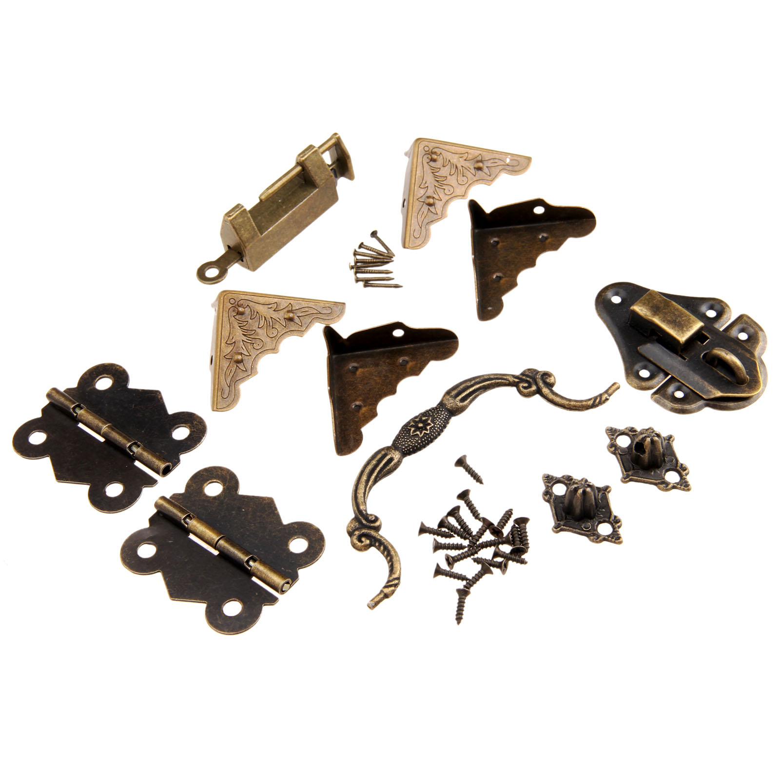 9 Buah/Set Perlengkapan Mebel  - Furniture Hardware Brass ulasan dan harga