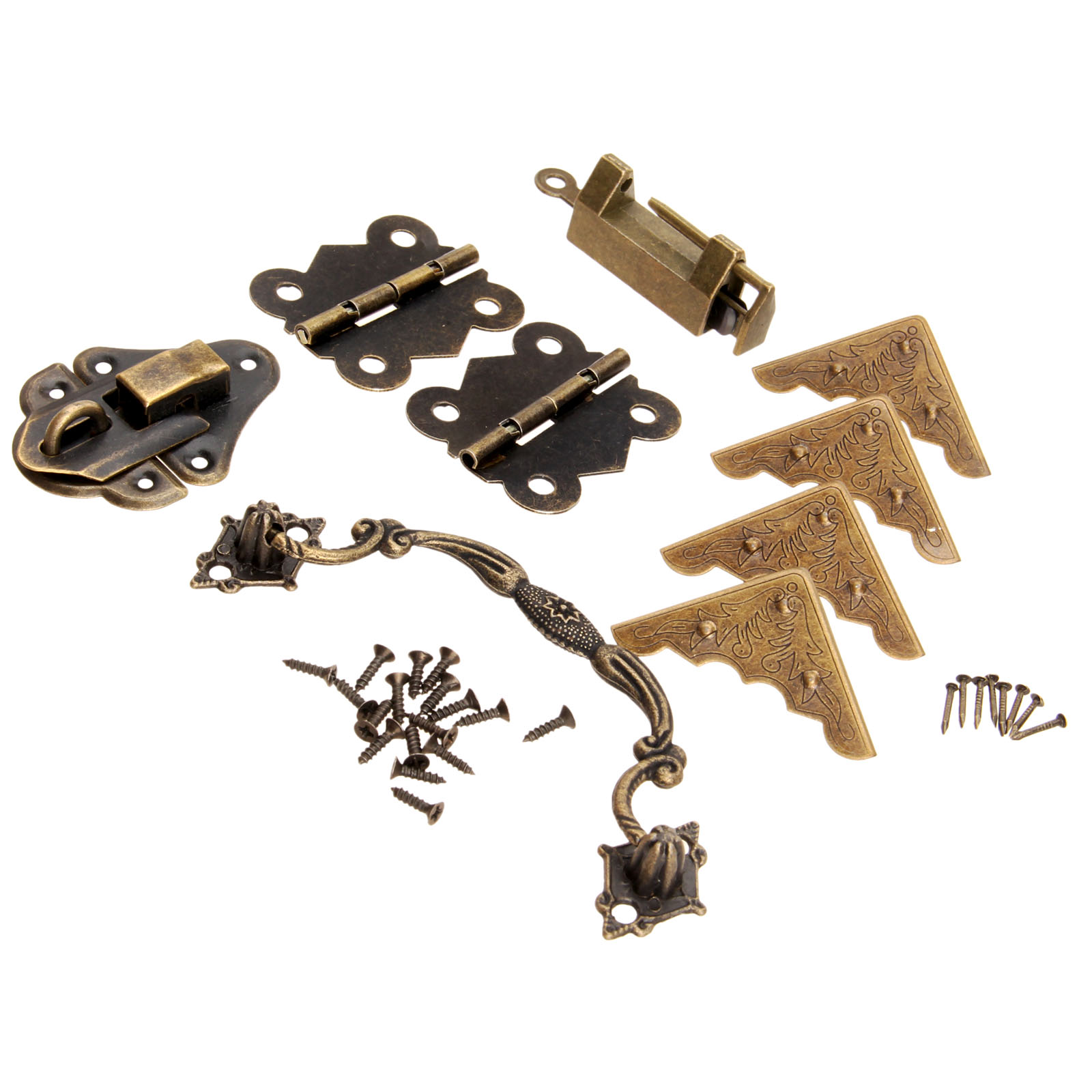 9 Buah/Set Perlengkapan Mebel  - Furniture Hardware Brass ulasan dan harga