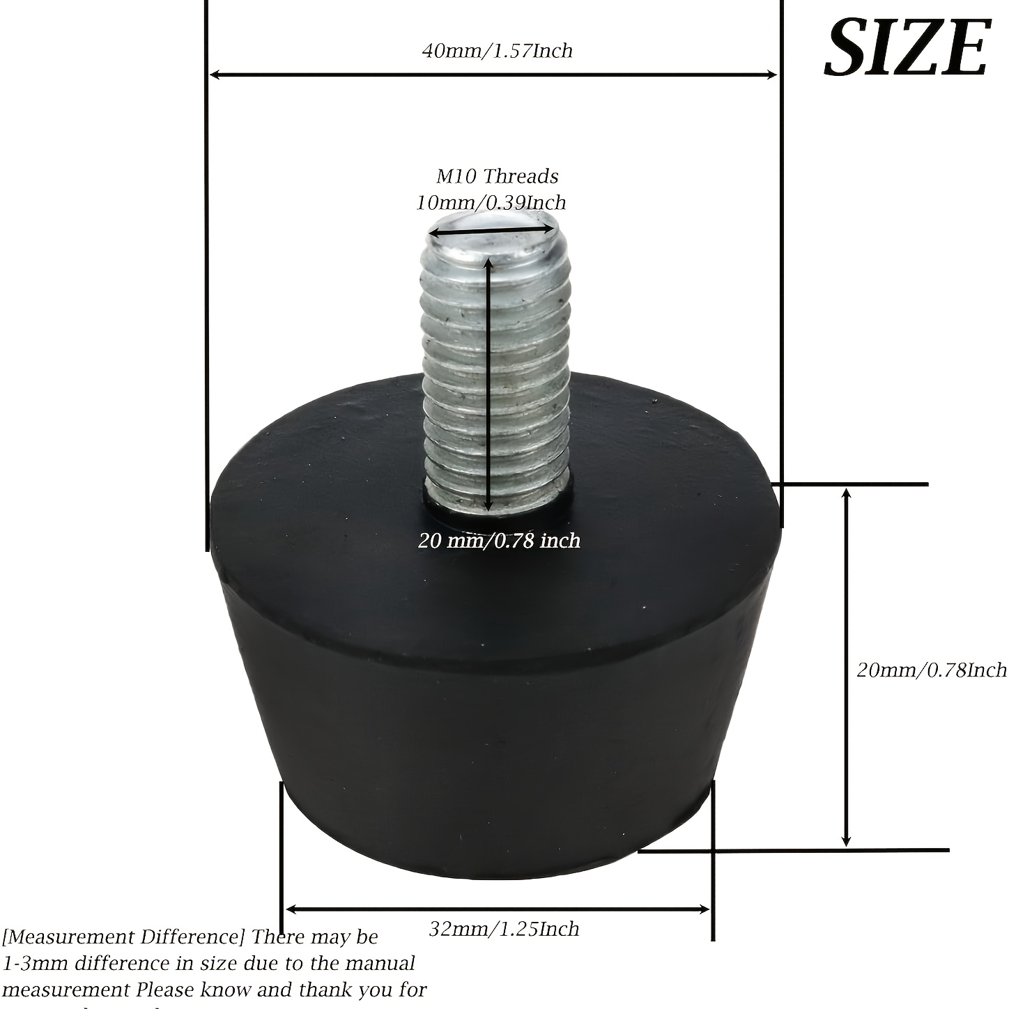4 Buah Bantalan Kaki Karet Yan - Furniture Foot Pad ulasan dan harga
