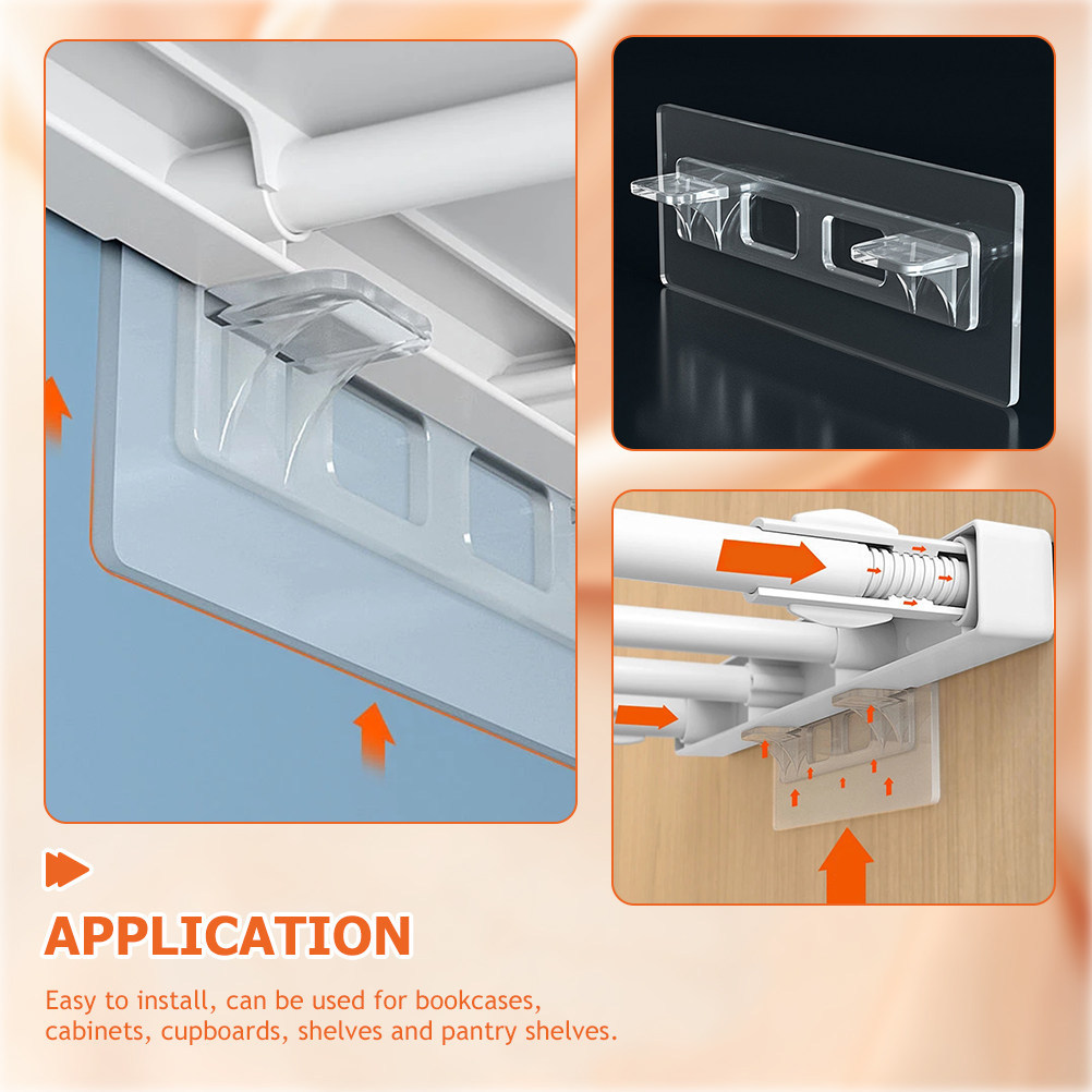 8 Buah Penyangga Rak Strip Pan - Shelf Peg Support ulasan dan harga