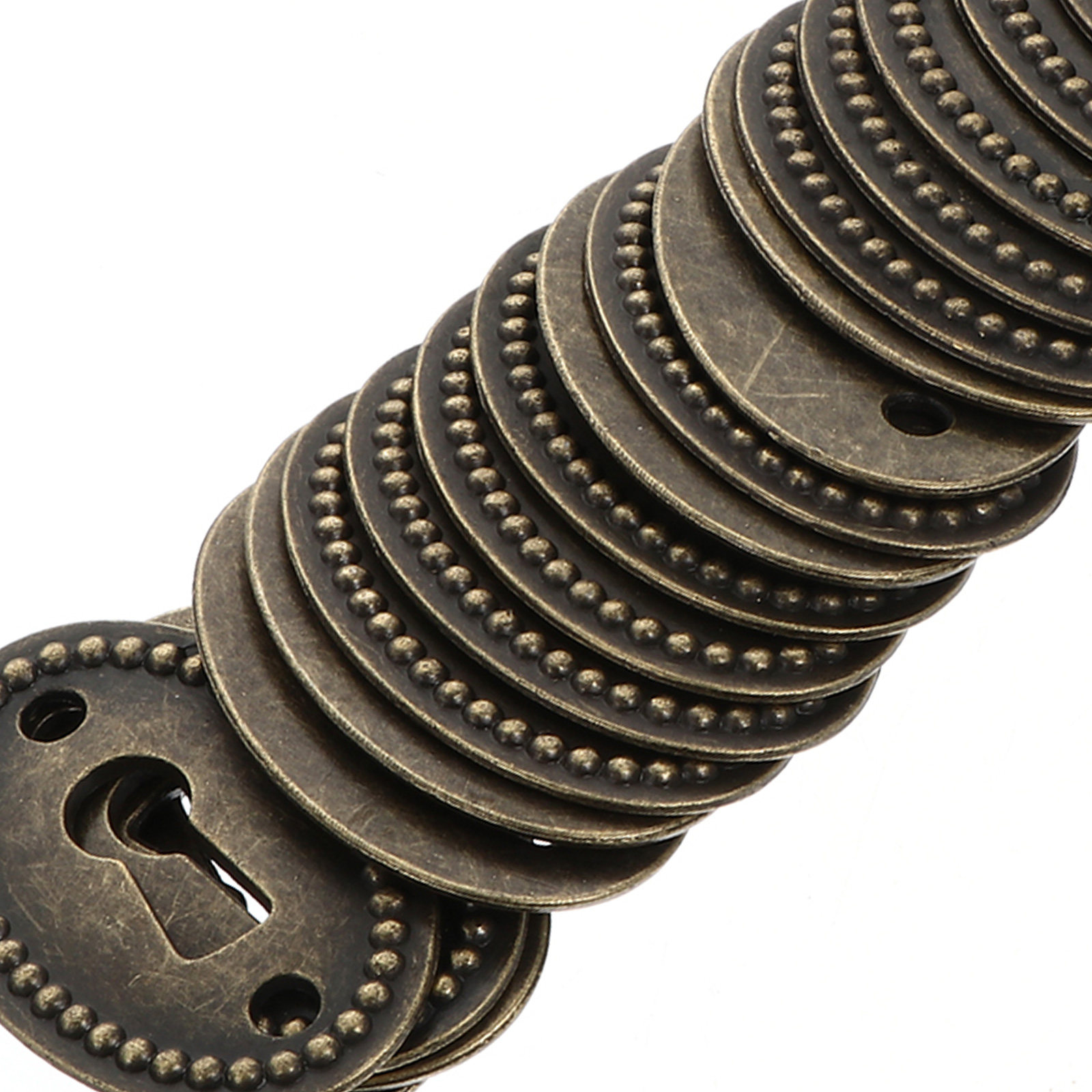 20Pcs Penutup Lubang Kunci dar - Furniture Hardware Brass ulasan dan harga